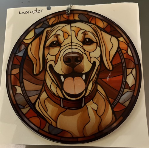 Labrador sun catcher - sun,