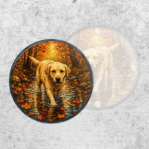 Labrador dog autumn halloween - labrador,