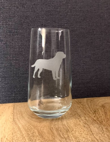 Labrador dog engraved - dog, tumbler