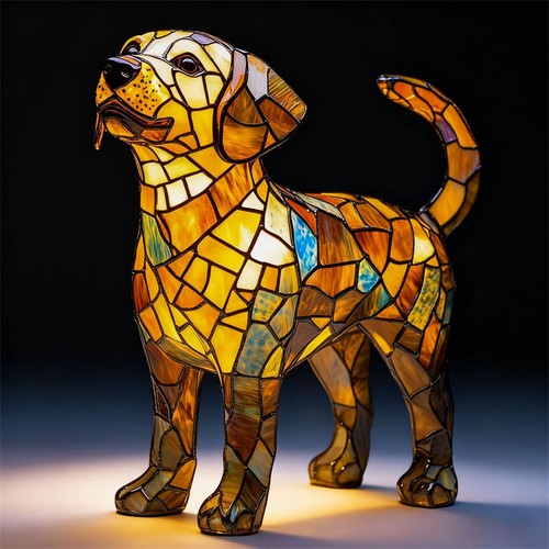 New cat lamp retro - new,