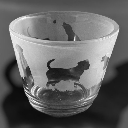 Labrador frieze rustic glass - ,