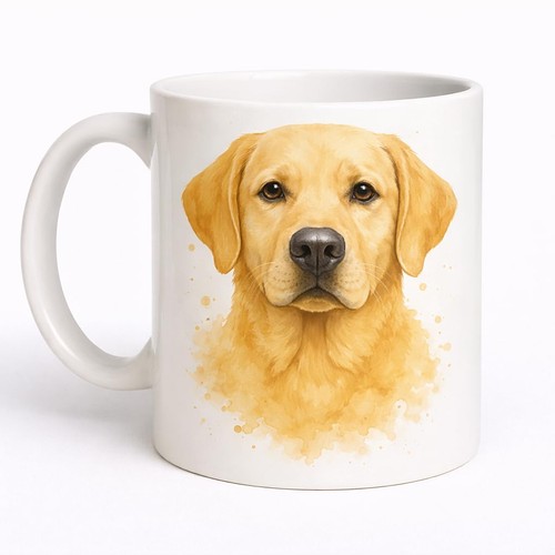 Yellow labrador mug brew - labrador,