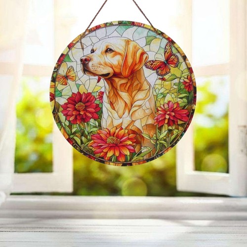Golden labrador suncatcher - labrador,