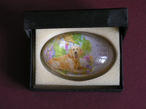 Boxed oval glass - boxed,,