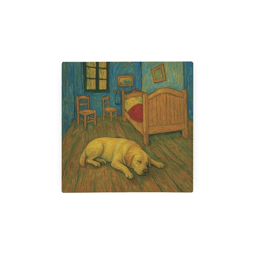 Van gogh labrador glass - van,