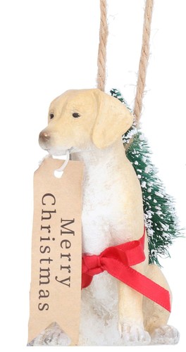 Resin dog wreath - resin, &
